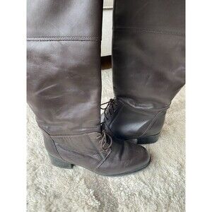 Blondo Waterproof Chocolate Brown Knee High Boots Size 10